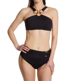 Bleu Rod Beattie Ring Me Up Over Shoulder Ring Swim Top RU22105 -Pour Moi Bikinis Shop bleu rod beattie bleu01 ru22105 cs1