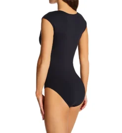 Bleu Rod Beattie Ring Me Up Cap Sleeve One Piece Swimsuit RU22206 -Pour Moi Bikinis Shop bleu rod beattie bleu01 ru22206 bs