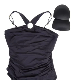 Bleu Rod Beattie Ring Me Up Ring One Piece Swimsuit RU22209 -Pour Moi Bikinis Shop bleu rod beattie bleu01 ru22209 cs6