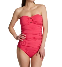 Bleu Rod Beattie Ring Me Up High Waist Draped Swim Bottom RU22508 -Pour Moi Bikinis Shop bleu rod beattie bleu01 ru22508 cs2