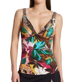 Bleu Rod Beattie Run Wild Molded Cup Tankini Swim Top RW22493