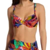 Bleu Rod Beattie Night Safari Underwire Molded Swim Top S23302 -Pour Moi Bikinis Shop bleu rod beattie bleu01 s23302 gs