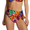 Bleu Rod Beattie Night Safari High Waist Tie Swim Bottom S23572
