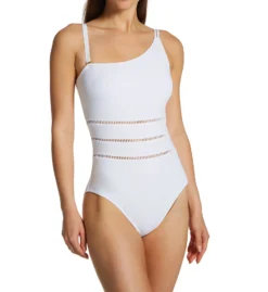 Bleu Rod Beattie Behind The Seams One Shoulder One Piece Swimsuit SM22970 -Pour Moi Bikinis Shop bleu rod beattie bleu01 sm22970 fs