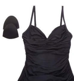 Bleu Rod Beattie Classics Underwire Twist Tankini Swim Top T20457 -Pour Moi Bikinis Shop bleu rod beattie bleu01 t20457 cs5