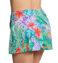 Bleu Rod Beattie Tropical Flight High Waisted Skirt Swim Bottom TF23507 -Pour Moi Bikinis Shop bleu rod beattie bleu01 tf23507 bs