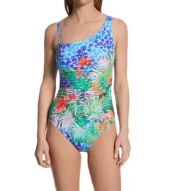 Bleu Rod Beattie Tropical Flight Mio One Piece Swimsuit TF23766 -Pour Moi Bikinis Shop bleu rod beattie bleu01 tf23766 fs