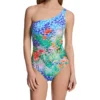 Bleu Rod Beattie Tropical Flight Mio One Piece Swimsuit TF23766 -Pour Moi Bikinis Shop bleu rod beattie bleu01 tf23766 gs