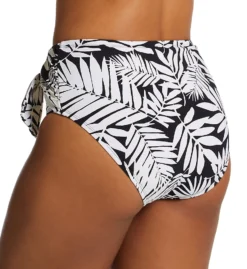 Bleu Rod Beattie Urban Oasis High Waist Tie Draped Swim Bottom UO22572 -Pour Moi Bikinis Shop bleu rod beattie bleu01 uo22572 bs