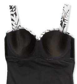 Bleu Rod Beattie Urban Oasis Shirred Bandeau One Piece Swimsuit UO22978 -Pour Moi Bikinis Shop bleu rod beattie bleu01 uo22978 cs6