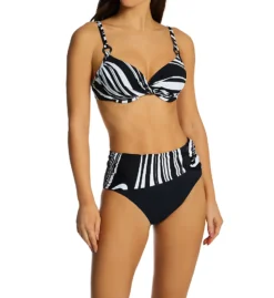 Bleu Rod Beattie New Wave High Waist Bikini Swim Bottom W23508 -Pour Moi Bikinis Shop bleu rod beattie bleu01 w23508 cs1