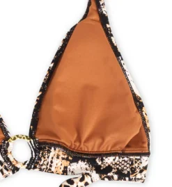 Bleu Rod Beattie Walk On The Wild Side Ring Halter Bikini Swim Top WS22107 -Pour Moi Bikinis Shop bleu rod beattie bleu01 ws22107 cs5