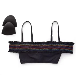 Bleu Rod Beattie Smock It To Ya Off The Shoulder Bandeau Swim Top Y18683 -Pour Moi Bikinis Shop bleu rod beattie bleu01 y18683 cs3