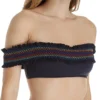 Bleu Rod Beattie Smock It To Ya Off The Shoulder Bandeau Swim Top Y18683
