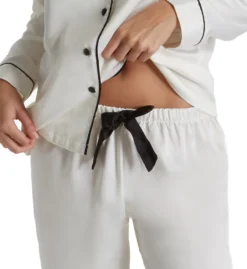 Bluebella Claudia Button Down Shirt And Trouser Sleep Set 32719 -Pour Moi Bikinis Shop bluebella blue01 32719 cs1