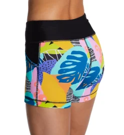 Body Glove Curacao Splash Performance Fit Cross-over Shorts 603660 -Pour Moi Bikinis Shop body glove bg01 603660 bs