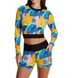 Body Glove Curacao Serena Crop Rashguard Swim Top 603743 -Pour Moi Bikinis Shop body glove bg01 603743 cs1