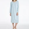 Calida Soft Cotton Long Sleeve Nightgown 33000 -Pour Moi Bikinis Shop calida cali01 33000 gs