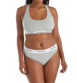 Calvin Klein Modern Cotton Plus Size Unlined Bralette QF5116 -Pour Moi Bikinis Shop calvin klein cal001 qf5116 cs2