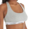 Calvin Klein Modern Cotton Plus Size Unlined Bralette QF5116 -Pour Moi Bikinis Shop calvin klein cal001 qf5116 gs