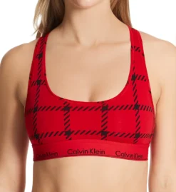 Calvin Klein Modern Cotton Unlined Racerback Bralette QF6701