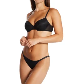 Calvin Klein Marquisette High Leg Tanga Panty QF6730 -Pour Moi Bikinis Shop calvin klein cal001 qf6730 cs2