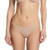 Calvin Klein Sheer Marquisette High Leg Tanga Panty QF7105 -Pour Moi Bikinis Shop calvin klein cal001 qf7105 gs