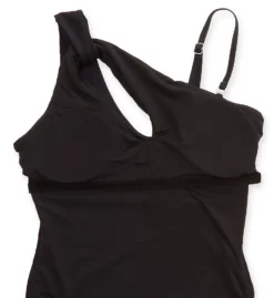 Carmen Marc Valvo Twisted Ties One Shoulder One Piece Swimsuit C66265 -Pour Moi Bikinis Shop carmen marc valvo cmv01 c66265 cs5