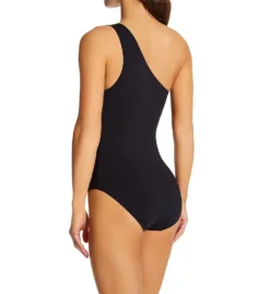 Carmen Marc Valvo Twisted Ties One Shoulder One Piece Swimsuit C66787 -Pour Moi Bikinis Shop carmen marc valvo cmv01 c66787 bs