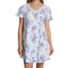 Carole Hochman 100% Cotton Short Sleeve Short Nightshirt CH22401 -Pour Moi Bikinis Shop carole hochman caho01 ch22401 gs