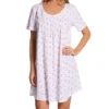 Carole Hochman 100% Cotton Knit Short Sleeve Sleepshirt CH22553 -Pour Moi Bikinis Shop carole hochman caho01 ch22553 gs