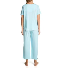 Carole Hochman Short Sleeve Top & Capri Pajama Set CH32555 -Pour Moi Bikinis Shop carole hochman caho01 ch32555 bs