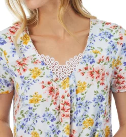 Carole Hochman 100% Cotton Knit Short Sleeve Chemise CH82551 -Pour Moi Bikinis Shop carole hochman caho01 ch82551 cs2