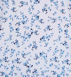 Carole Hochman Blue Toile 3/4 Sleeve Notch Collar PJ Set CH92454 -Pour Moi Bikinis Shop carole hochman caho01 ch92454 cs1