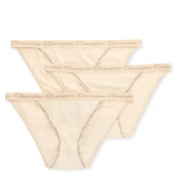 Champion Microfiber String Bikini Panty - 3 Pack CH42M3 -Pour Moi Bikinis Shop champion chmp01 ch42m3 cs2