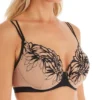 Chantelle Shadows 3 Part Plunge Underwire Bra 12A1 -Pour Moi Bikinis Shop chantelle cha001 12a1 gs