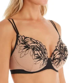Chantelle Shadows 3 Part Plunge Underwire Bra 12A1