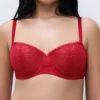 Chantelle Day To Night Lace Unlined Demi Bra 15F5 -Pour Moi Bikinis Shop chantelle cha001 15f5 gs