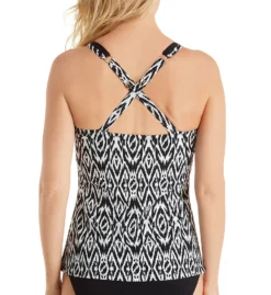 Christina Dynamic Nature Tankini Crossback Swim Top DN5080 -Pour Moi Bikinis Shop christina chrs01 dn5080 bs