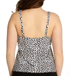 Coco Reef Cheetah Ultra Fit Bra Sized Tankini Swim Top U51685 -Pour Moi Bikinis Shop coco reef coco01 u51685 bs