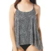 Coco Reef St. Tropez Leopard Current Mesh Tankini Swim Top U80035 -Pour Moi Bikinis Shop coco reef coco01 u80035 gs