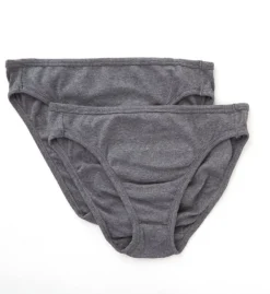 Cottonique Latex Free Organic Cotton High Cut Panty - 2 Pack W22207 -Pour Moi Bikinis Shop cottonique cot01 w22207 cs2