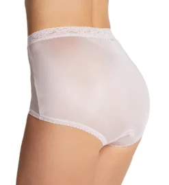 Cuddl Duds Lorraine Lace Trim Nylon Full Brief Panty - 3-Pack LR102P3 -Pour Moi Bikinis Shop cuddl duds cudd01 lr102p3 bs