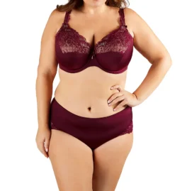 Curvy Couture Tulip Lace Push Up Balconette Bra 1017 -Pour Moi Bikinis Shop curvy couture cuco01 1017 cs2
