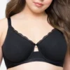 Curvy Couture Cotton Luxe Unlined Underwire Bra 1291 -Pour Moi Bikinis Shop curvy couture cuco01 1291 gs