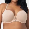 Curvy Couture Tulip Front Close Push Up T-Shirt Underwire Bra 1327 -Pour Moi Bikinis Shop curvy couture cuco01 1327 gs