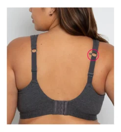 Curvy Couture Cotton Comfort Lounge Bra - 2 Pack 1353 -Pour Moi Bikinis Shop curvy couture cuco01 1353 bs