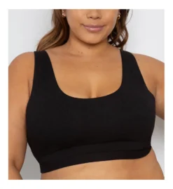 Curvy Couture Cotton Comfort Lounge Bra - 2 Pack 1353