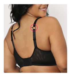 Curvy Couture Sheer Mesh Bralette 1355 -Pour Moi Bikinis Shop curvy couture cuco01 1355 bs