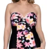 Curvy Kate Tropicana Bandeau Underwire Tankini Swim Top CS1140 -Pour Moi Bikinis Shop curvy kate cuka01 cs1140 gs